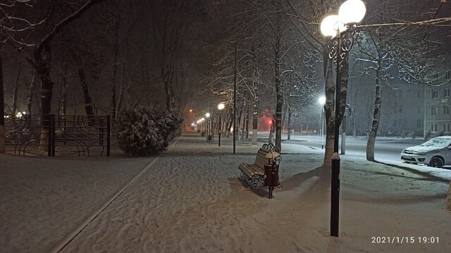 Зима в Мостовском 7